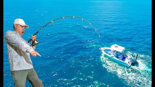Fishing Solo 20 Miles Out and Something I’ve NEVER Seen Before Happened!