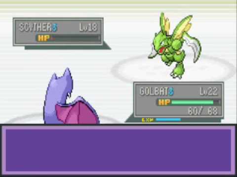 Pokemon Liquid Crystal Battle vs Leader Bugsy