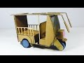 Homemade How To Make Electric Rickshaw Tuk Tuk
