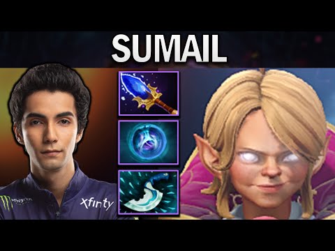 SUMAIL INVOKER WITH AGHANIMS-MIDAS - DOTA 2 7.25 GAMEPLAY