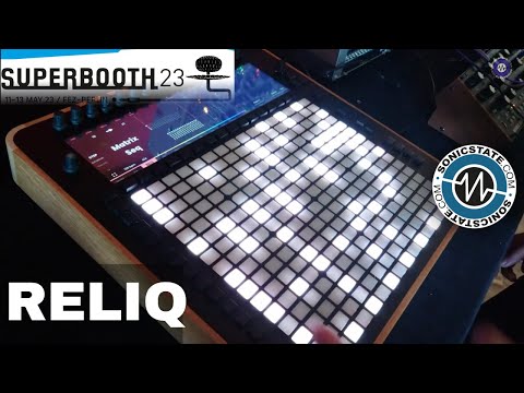 Superbooth 2023: Reliq - Hybrid Control Surface With 32 CV, 16 Gate, ,3 MIDI and USB connectivity