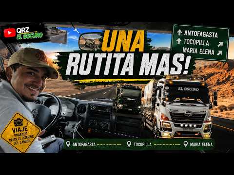 UNA RUTITA MAS! RUTA #antofagasta #mariaelena #tocopilla  en #camion