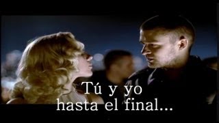 Justin Timberlake - What Goes Around...Comes Around (Letra Traducida)