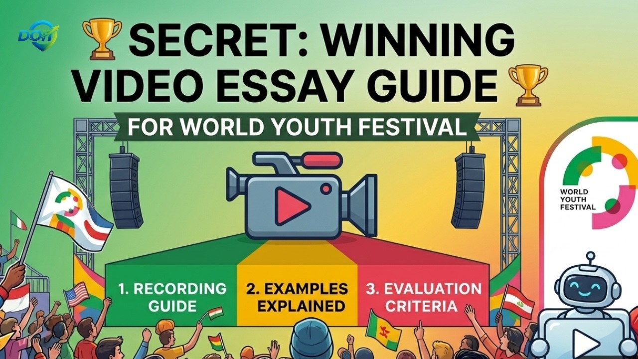 World Youth Festival Russia 2026 | Essay & Self Introduction Video Guide #worldyouthfestival #russia