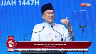Anwar Ibrahim Full Speech : Global Religious Leaders Unite in KL to Empower Youth and Champion Peace
