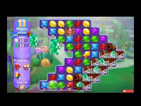 Wonka's World of Candy Level 158 NO BOOSTERS - A S GAMING