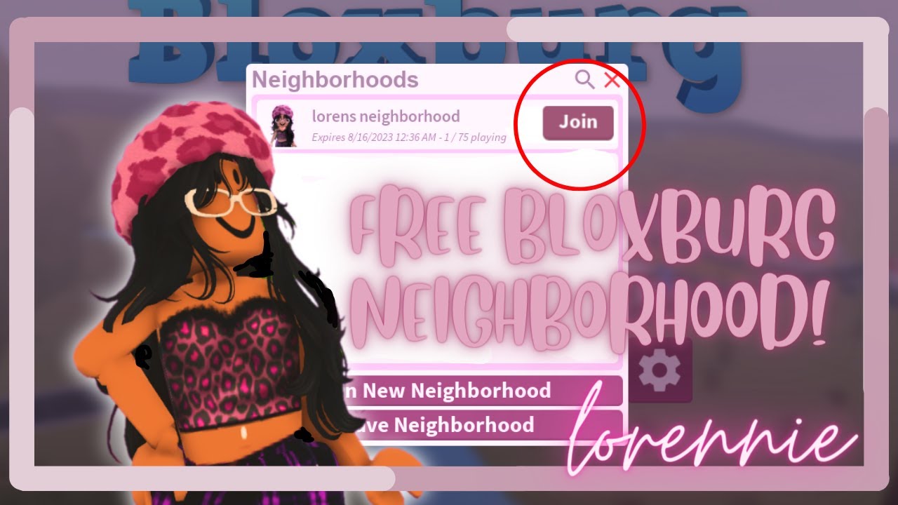 free bloxburg neighborhood 2023 : lorennie
