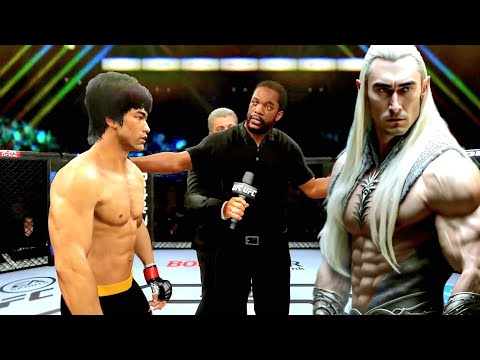 PS5 | Bruce Lee vs. King Elf (EA Sports UFC 4)