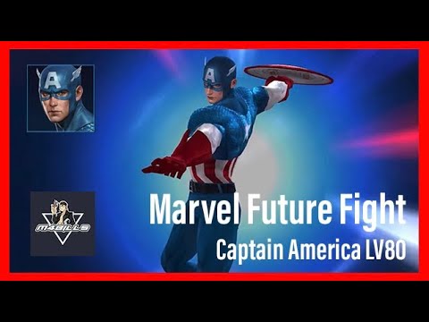 Captain America LV 80 ( New Uniform ) Knull ST19 WBL | Marvel Future Fight #M4BILLS