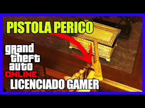 Nueva ARMA SECRETA | Conseguir PISTOLA PERICO GTA 5 ONLINE (PS4) 2021 DLC CAYO PERICO
