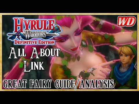 All About Link (Great Fairy Guide/Analysis) - Hyrule Warriors: Definitive Edition | All Bottled Up