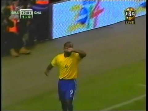 2007 (March 27) Brazil 1-Ghana 0 (Friendly).mpg