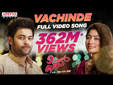 Vachinde Full Video Song || Fidaa Full Video Songs || Varun Tej, Sai Pallavi || Sekhar Kammula