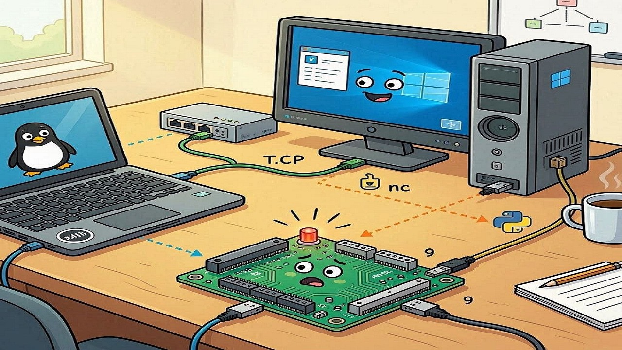 Controlar dispositivos en red