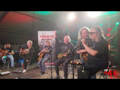 QUASTER & FRIENDS + EINGEHÄNGT - PUTZKAU, Oktoberfest, 24 09 2023, Teil III von V - PUHDYS