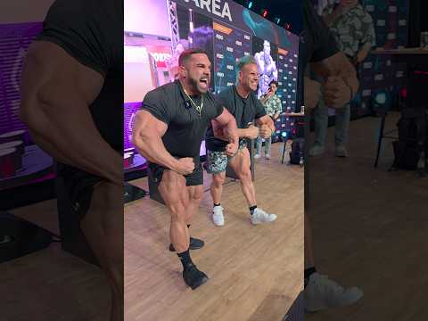 Derek Lunsford x Jay Cutler POSEDOWN at FIBO 🇩🇪