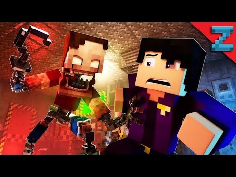 "After Show" Minecraft FNAF Animation Music Video The Song Foxy 4