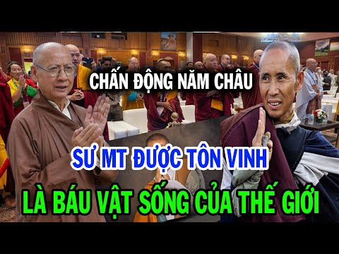 Lần đầu tiên lịch sử, Thầy Minh Tuệ được tôn vinh trở thành BÁU VẬT SỐNG của Thế Giới