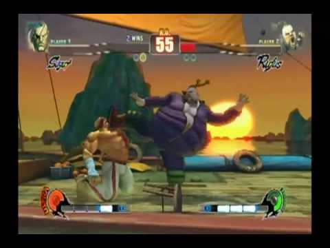 Sanford (Sagat, Akuma) vs Marn (Rufus) @ Game Unicon Singles SF4