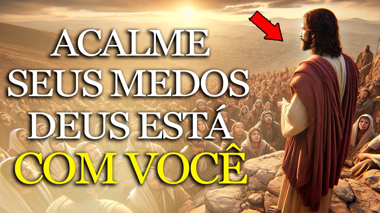 JESUS TE DIZ HOJE: "NÃO TEMAS, EU ESTOU AQUI" – APRENDA A CONFIAR EM DEUS NA TEMPESTADE