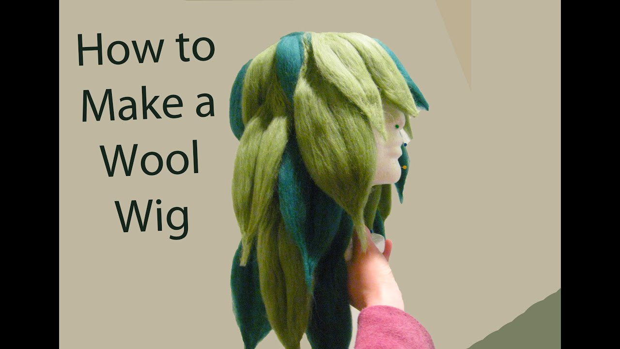 Cosplay Tutorial: Needle Felt a Wool Wig