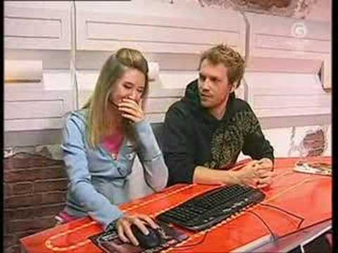 GIGA Games:Christiane haut sich voll weg