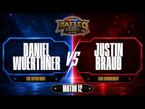 Daniel Wuerthner vs Justin Braud - Battle of the Badge 9 Sacramento