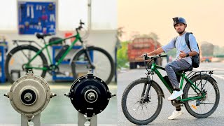 Apni Green Electric Cycle Ka Motor Badalna Pada kharab ho gaya | mtb imran