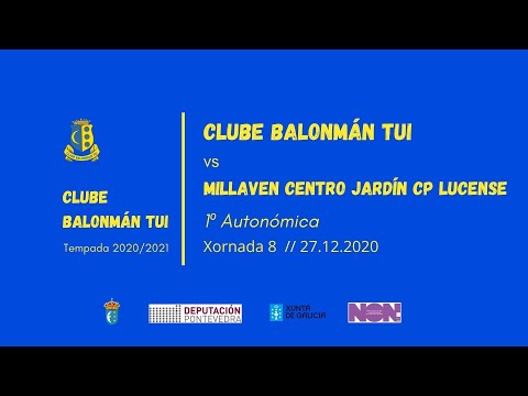 Balonmán Tui-Millaven Centro Jardín CP Lucense. Senior femenino J.8. 27/12/2020