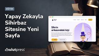 Yapay Zeka ile Sihirbaz Sitesine Yeni Sayfa Ekledim | Claude + WebMCP