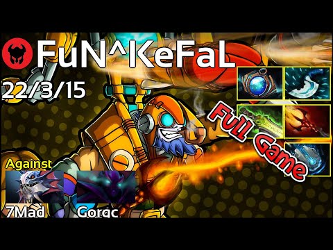 FuN^KeFaL plays Tinker!!! Dota 2 Full Game 7.22