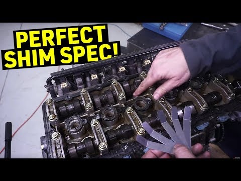 How To Adjust Valve Shim Clearance on a BMW M3 E36