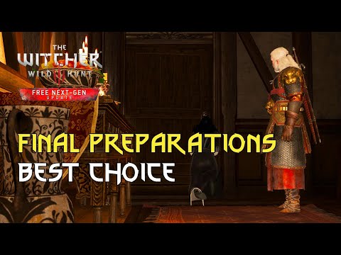 Final Preparations: Ending Choices and Best Choice Witcher 3