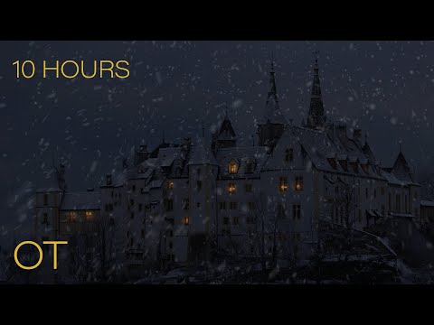 Blizzard in Lucerne Howling Wind & Blowing Snow AmBiEnCe | Relax | Study | Sleep | 10 HOURS