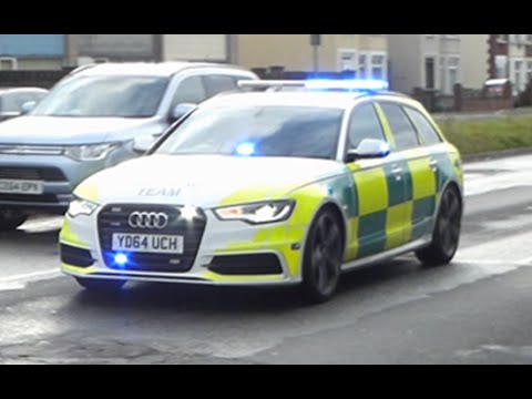 Welsh Ambulance Responding - Audi A6 Medserve Wales Advanced Trauma Team