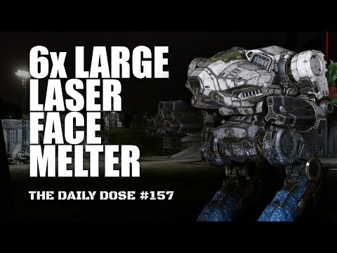 6x ER Large Laser Face Melter Supernova SVN-1 - Mechwarrior Online The Daily Dose #157