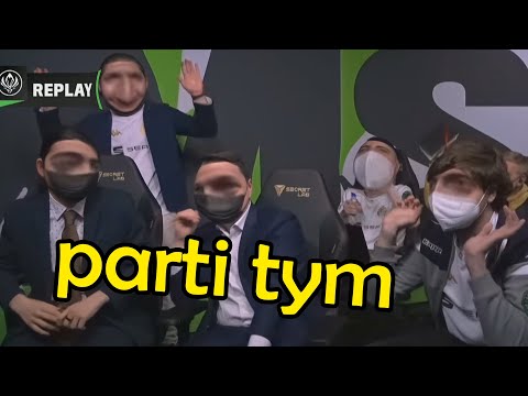 Mad Lions coaches having a party after an absolute massacre - MAD vs PSG