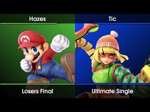 Dreamland Weekly #6 Losers Final - Hazes (Mario) Vs. Tic (Min Min,Wolf) SSBU Ultimate Tournament