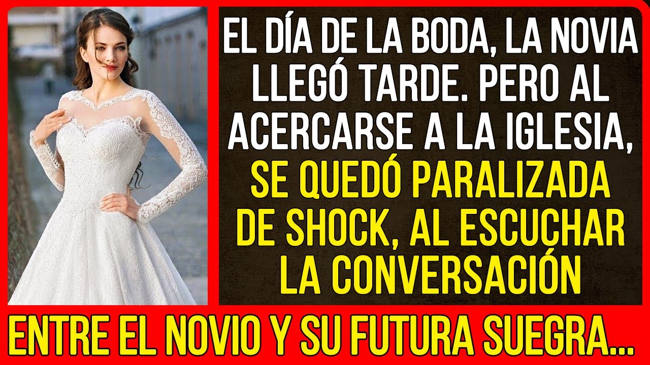 La mujer llegó tarde a la boda y escuchó algo que la dejó sin fuerzas en las piernas...