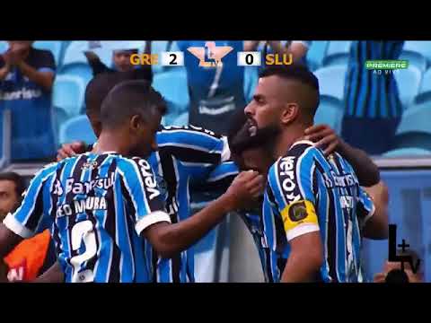 Grêmio 3 x 0 são luiz semifinal gauchao 2019