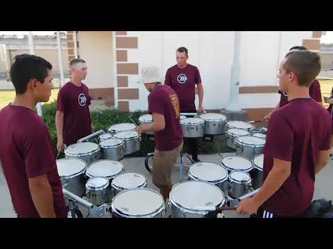 The Cadets quad circle - DCI San Antonio 2017