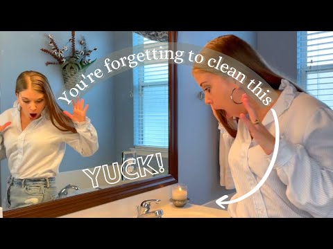 The most satisfying thing you're forgetting to clean (in your bathroom).