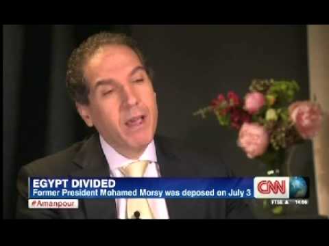 Egypt: Mostafa Hegazy with Christiane Amanpour