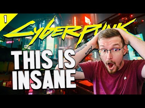 My First Time In NIGHT CITY! | Cyberpunk 2077 Episode 1