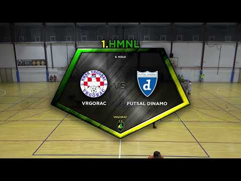 VRGORAC vs FUTSAL DINAMO 0:3 (9. kolo, 1. HMNL 22/23)