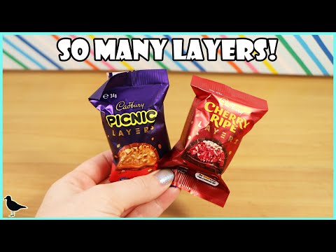 Cadbury Cherry Ripe & Picnic Layers Food Review! | Birdew Reviews