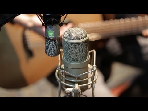 Микрофоны Lauten Audio Clarion FC-357 & Neumann U57 на акустической гитаре