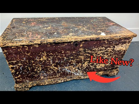 Century OLD Chest a Sympathetic RESTORATION