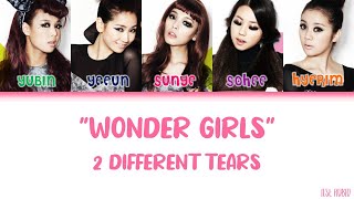 Wonder Girls (원더걸스) - 2 Different Tears [Color Coded Lyrics Han/Rom/Eng]