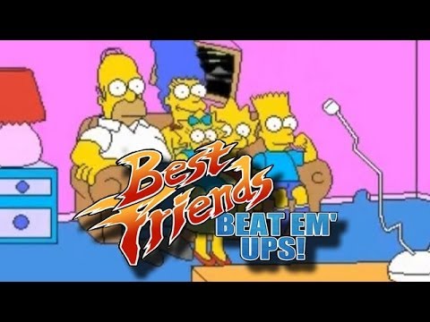Best Friend Beat 'Em Ups - The Simpsons Arcade Game